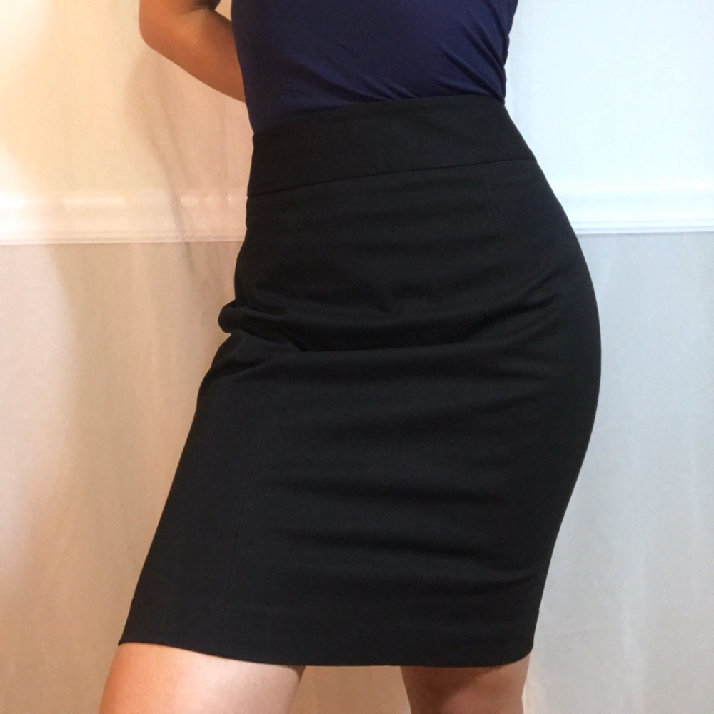 Express Black Pencil Skirt 4